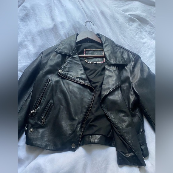 D’arcy leather moto jacket - Picture 3 of 9